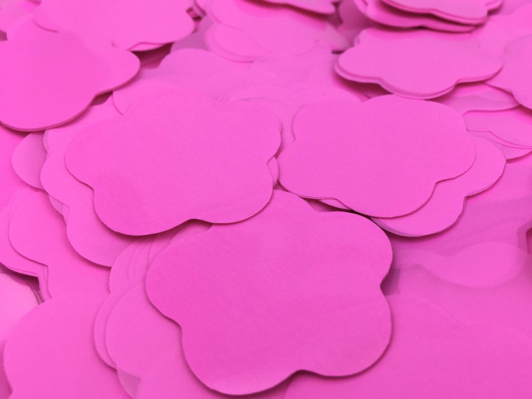  Конфетті - квіточки рожеві