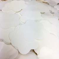  Конфетті - квіточки білі