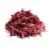 Конфетті - мішура червоний металік, 0,5 кг