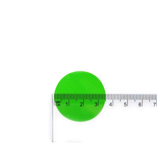 Конфетті - кружечки 35 мм, зелені