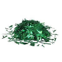 Конфетті - мішура зелений металік, 0,5 кг