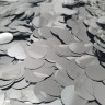 Конфетті - кружечки 23 мм, срібні