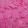 Конфетті - сердечка 15 мм, рожеві