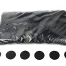 Конфетті - кружечки 35 мм, чорні